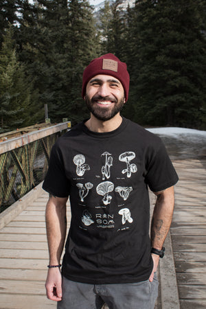 Mycology Tee in Black - Unisex Fit