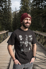 Mycology Tee in Black - Unisex Fit