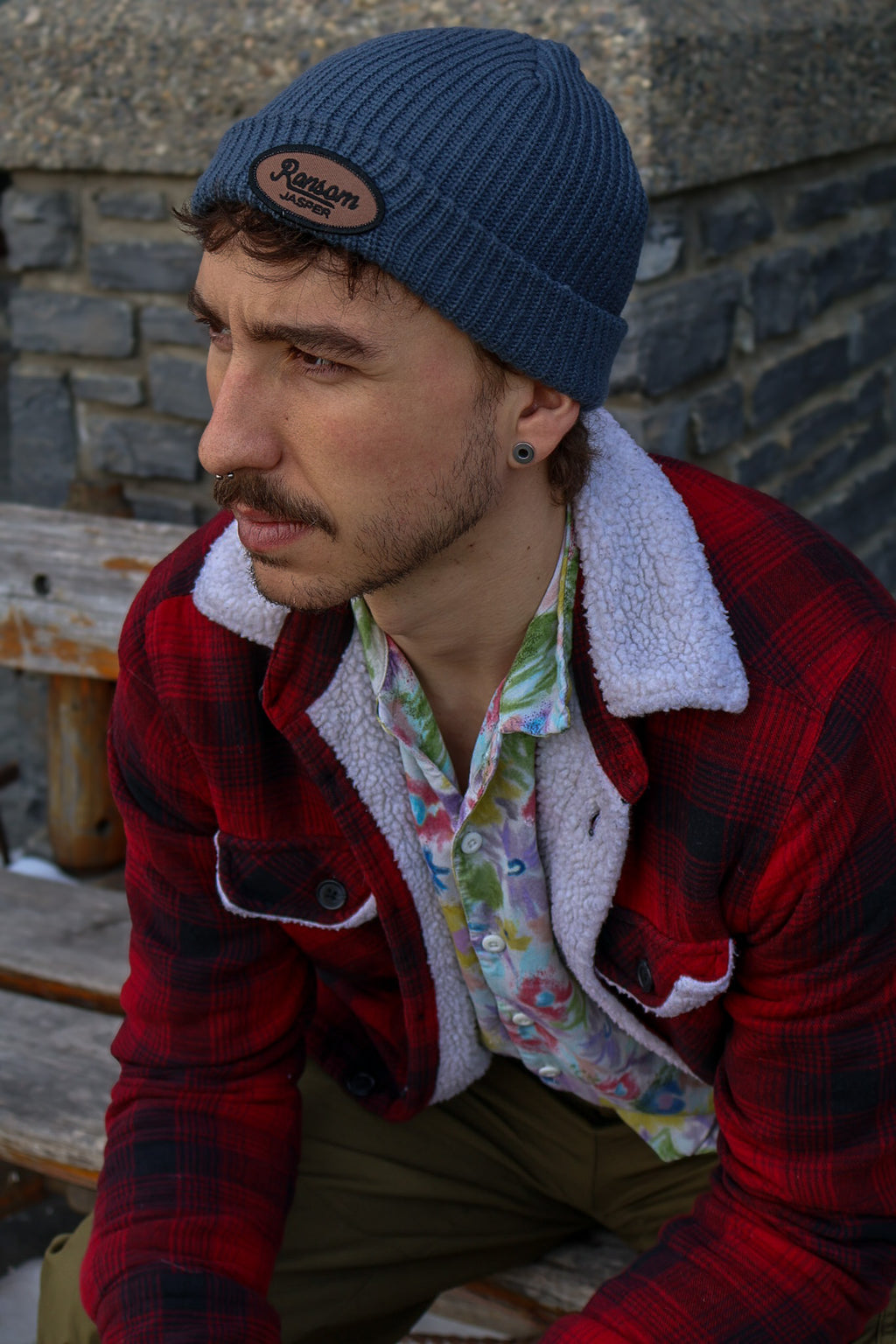 Ransom Teenie Beanie - Petrol Blue