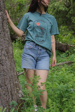 Ransom - Teal Skully Tee (Unisex)