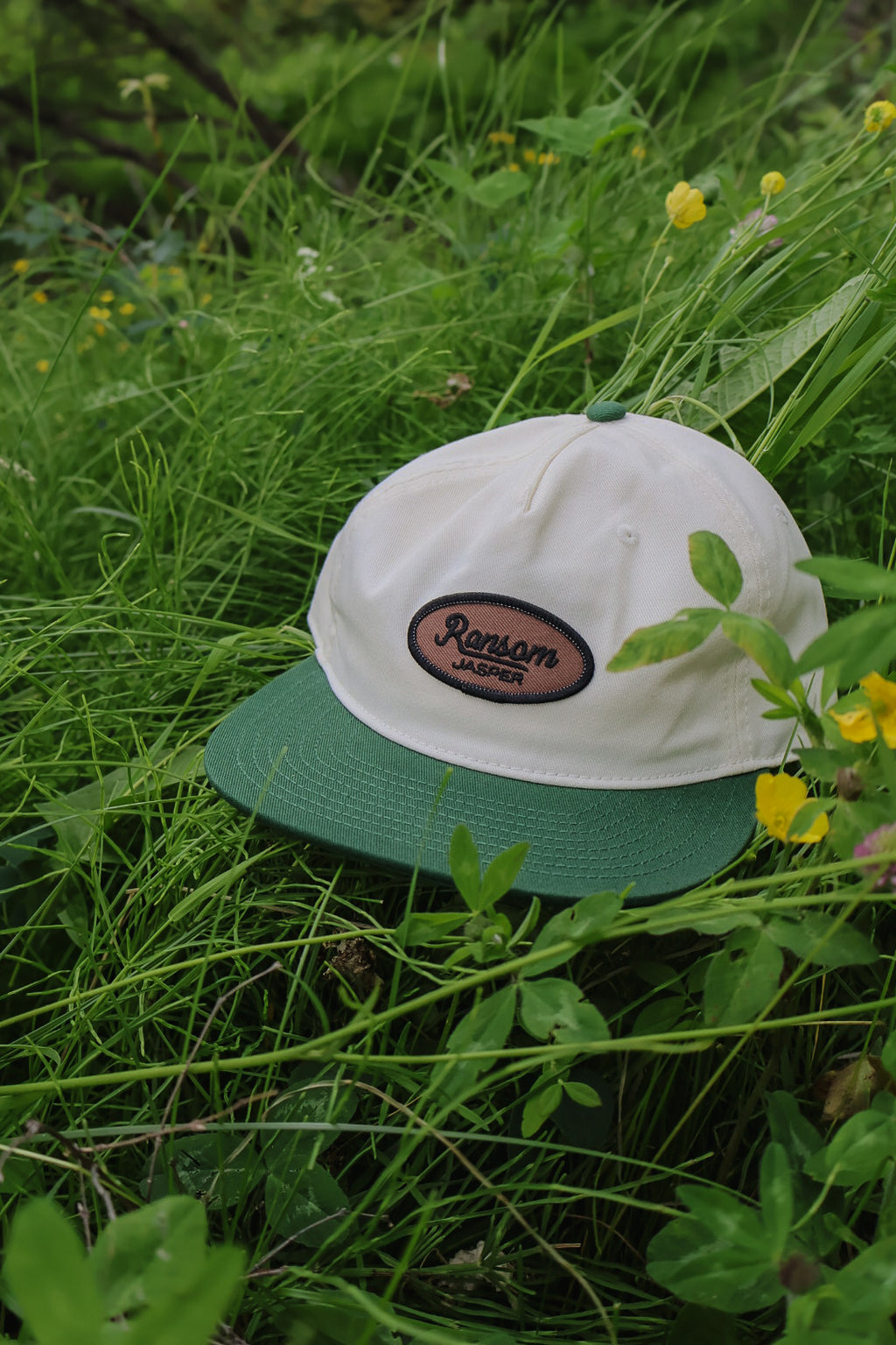 Ransom 2 Tone - Natural/Forest Hat