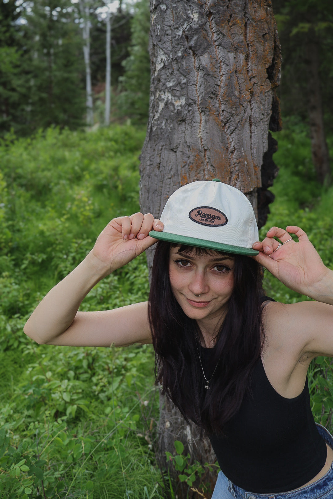 Ransom 2 Tone - Natural/Forest Hat