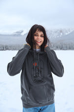 Ransom - Grey Skeleton Hoodie (Unisex)